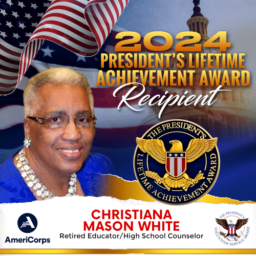 The Tireless Heart: Christiana Mason White's Journey to the President's Lifetime Achievement Award