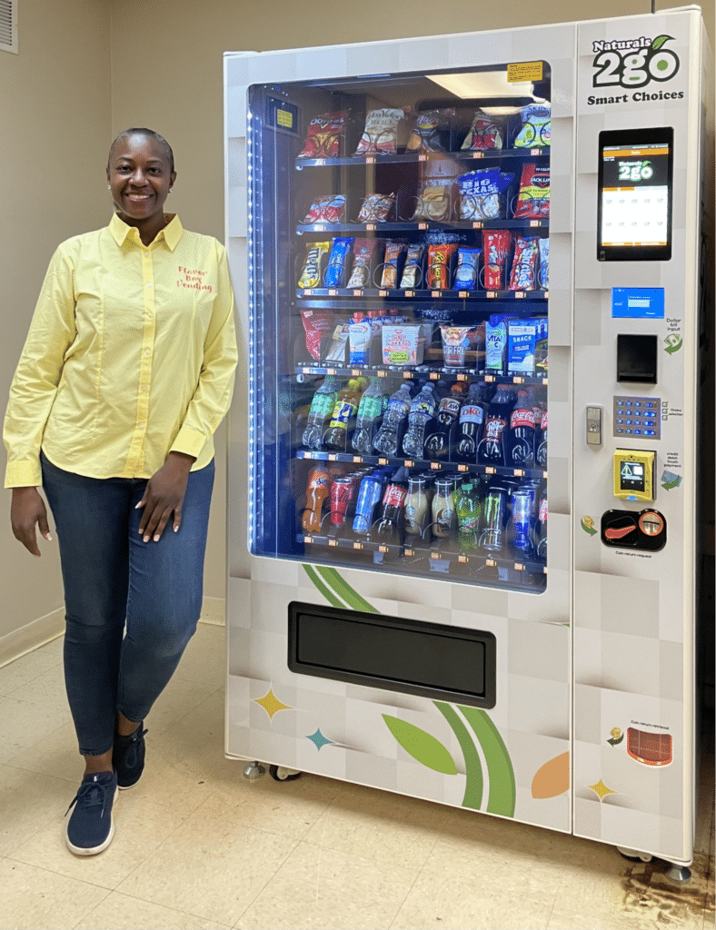 The Resilient Vending Lady: Bouncing Back with Snacks and Coffee