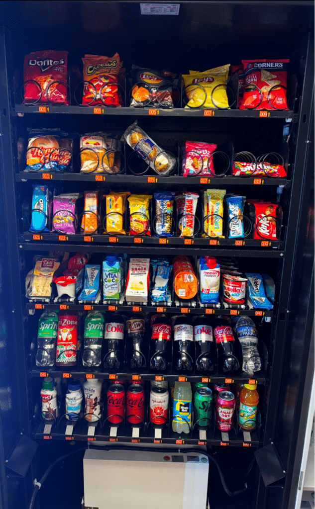 The Resilient Vending Lady: Bouncing Back with Snacks and Coffee