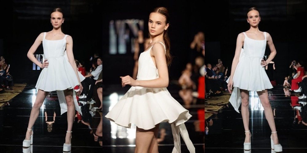 Beatrisa Hukova Takes Center Stage at Young Fashion Show
