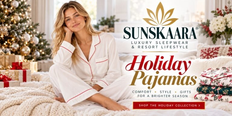 SUNSKAARA Brings Holiday Style Home With Pajamas Designed for Seasonal Celebrations