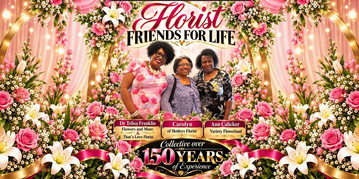 Florist Friends for Life and Three Women Celebrate More Than 150 Years of Experience, Friendship and Flowers