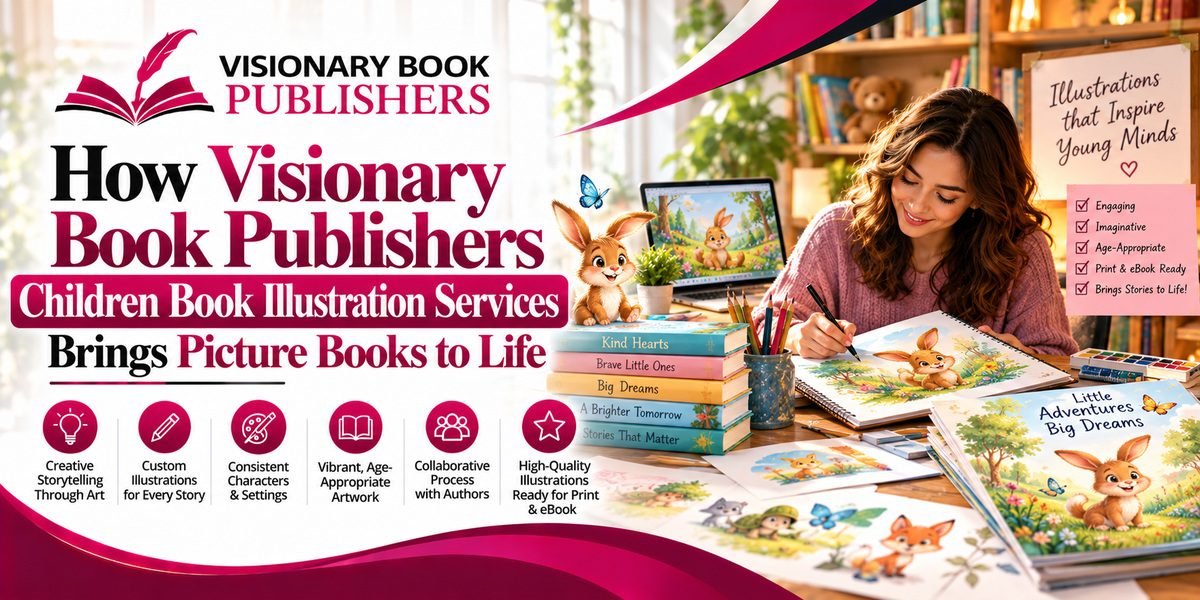 How Visionary Book Publishers' Children Book Illustration Services Bring Picture Books to Life