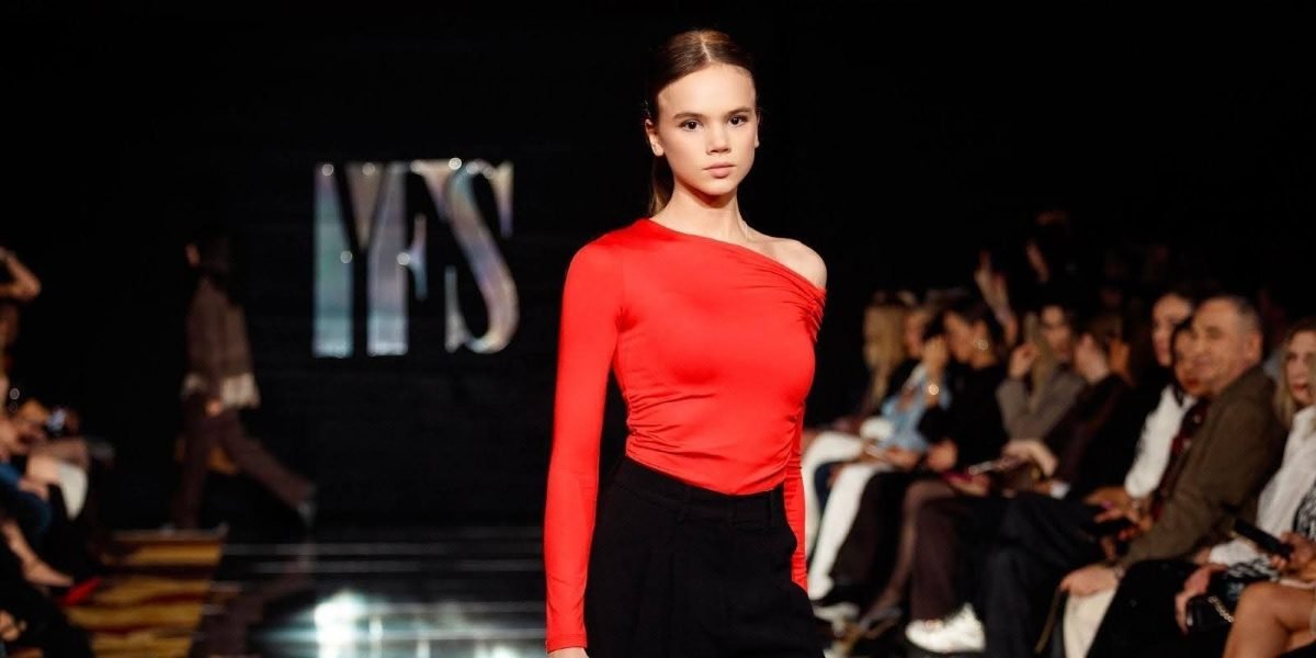 Beatrisa Hukova Takes Center Stage at Young Fashion Show